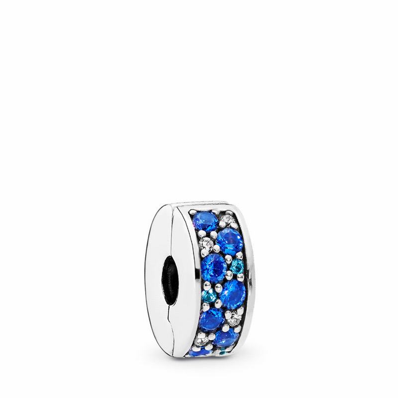 Pandora Mosaic Shining Elegance Clip Charm Silver Egypt ZH8729453